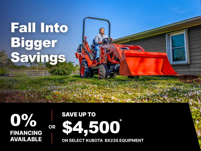 Fall Into Bigger Savings