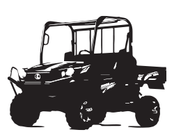 Kubota Utility Vehicle silhouette